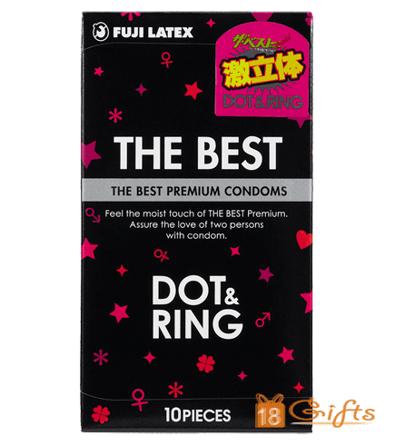 The Best Premium Condoms Dot & Ring The Best 優質安全套凸粒&橫紋
