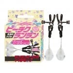 水晶吊飾乳頭夾