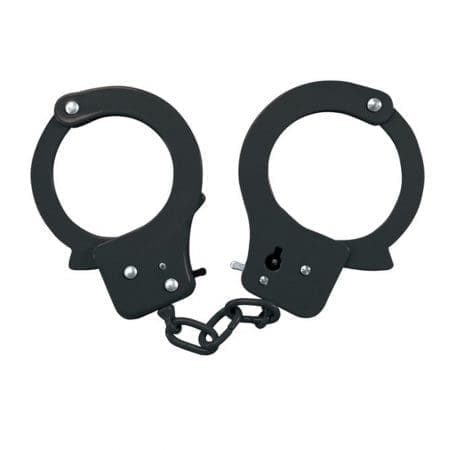 黑色金屬手扣連繩子