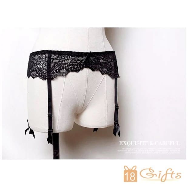 Luna 蕾絲吊襪帶