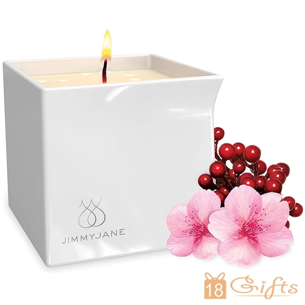 Jimmyjane Afterglow 天然按摩油蠟燭