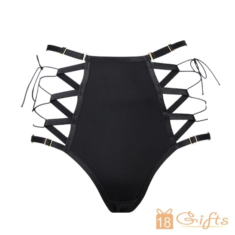 Bayley 性感綁帶內褲