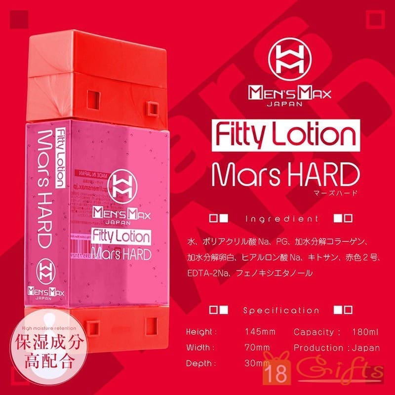 Men's Max Fitty Lotion Deep GEL 免水洗潤滑液 180ml