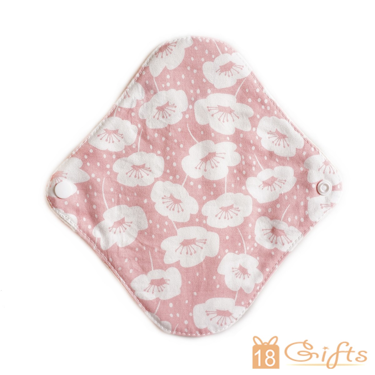 環保有機棉布衛生巾 - Pink Poppy