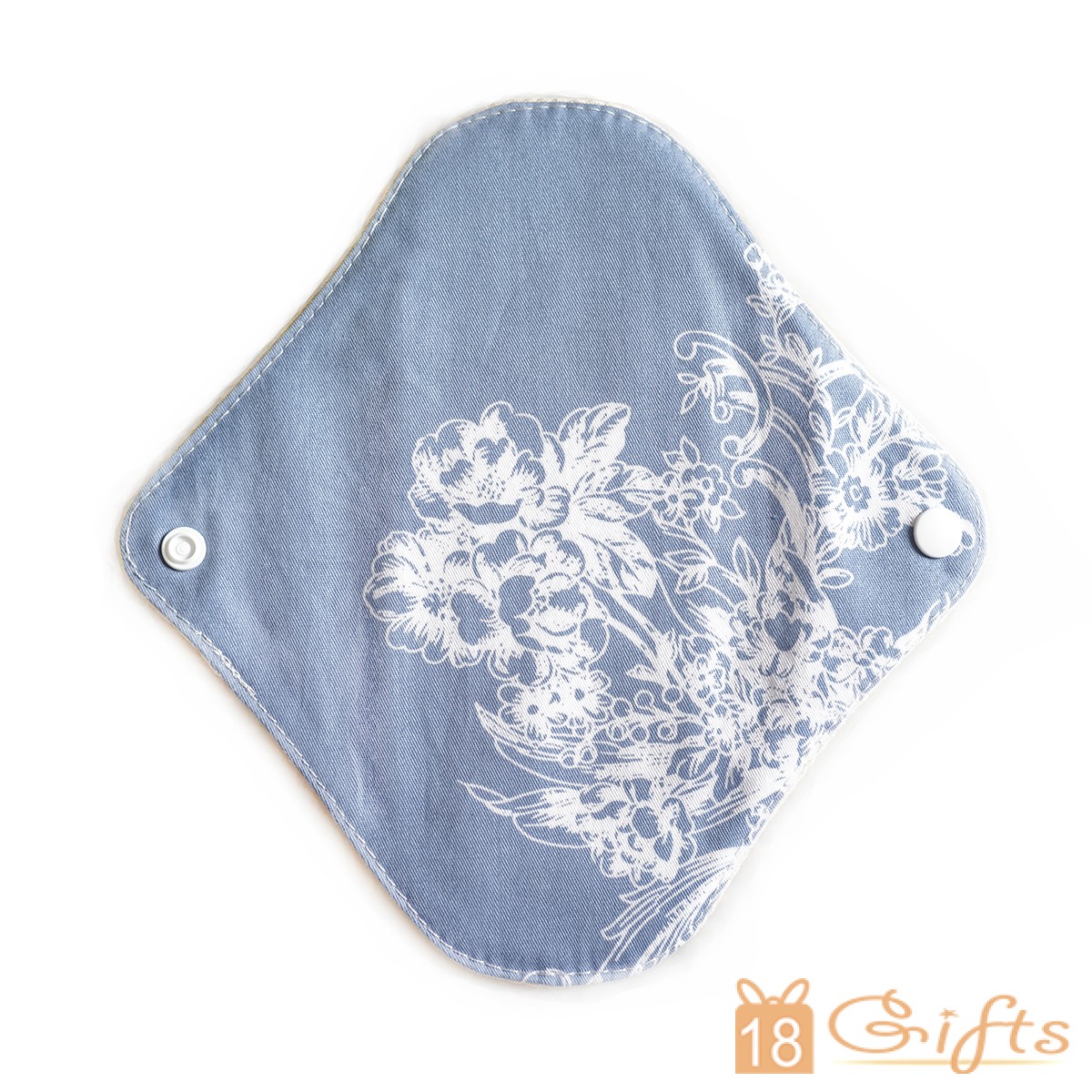 環保有機棉布衛生巾 - Blue Gothic