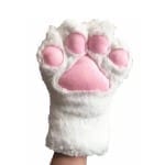 白萌猫肉球手套