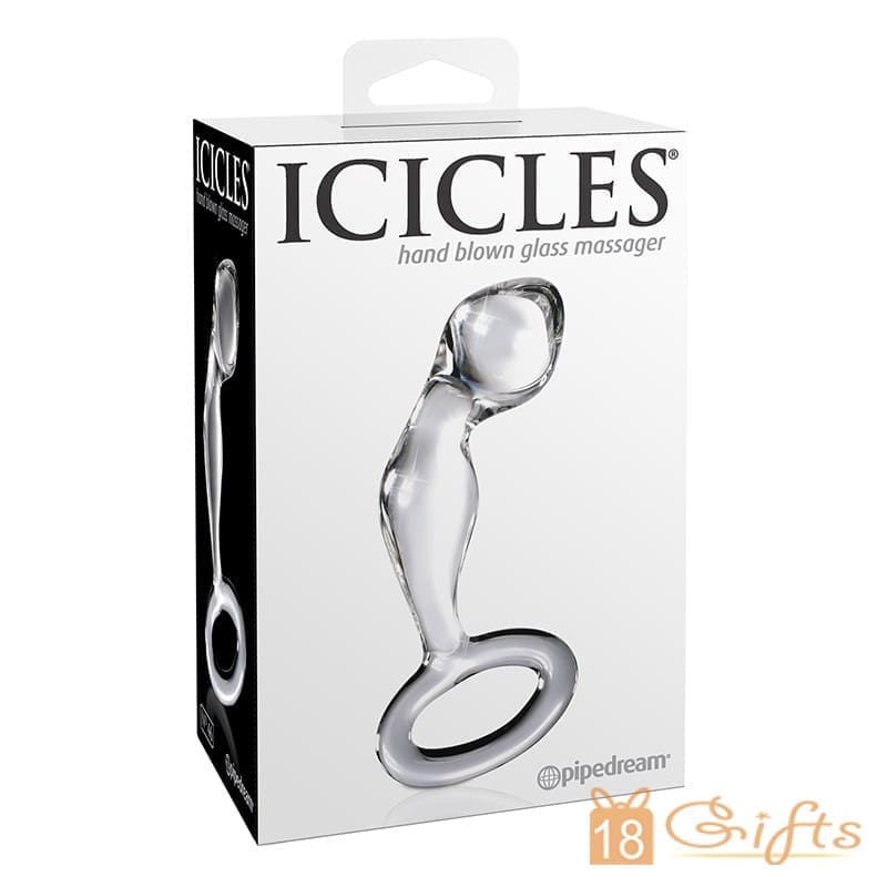 Icicles No. 46 手工玻璃後庭棒