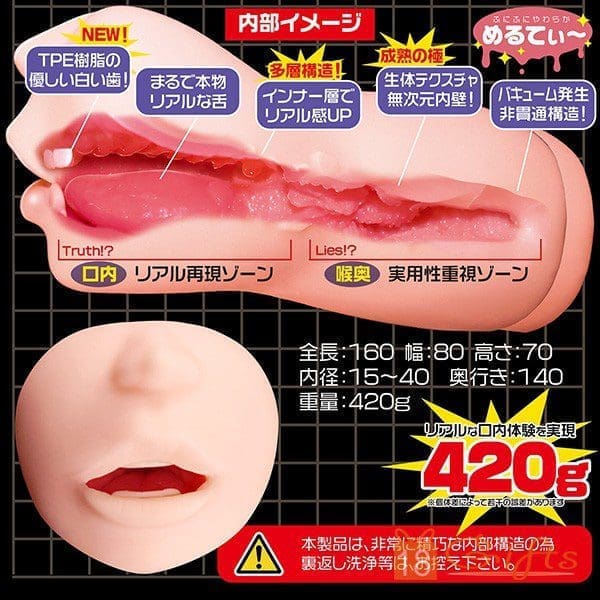 真實之口 (2代) 甘噛