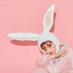 萌萌小白兔頭套