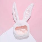 萌萌小白兔頭套