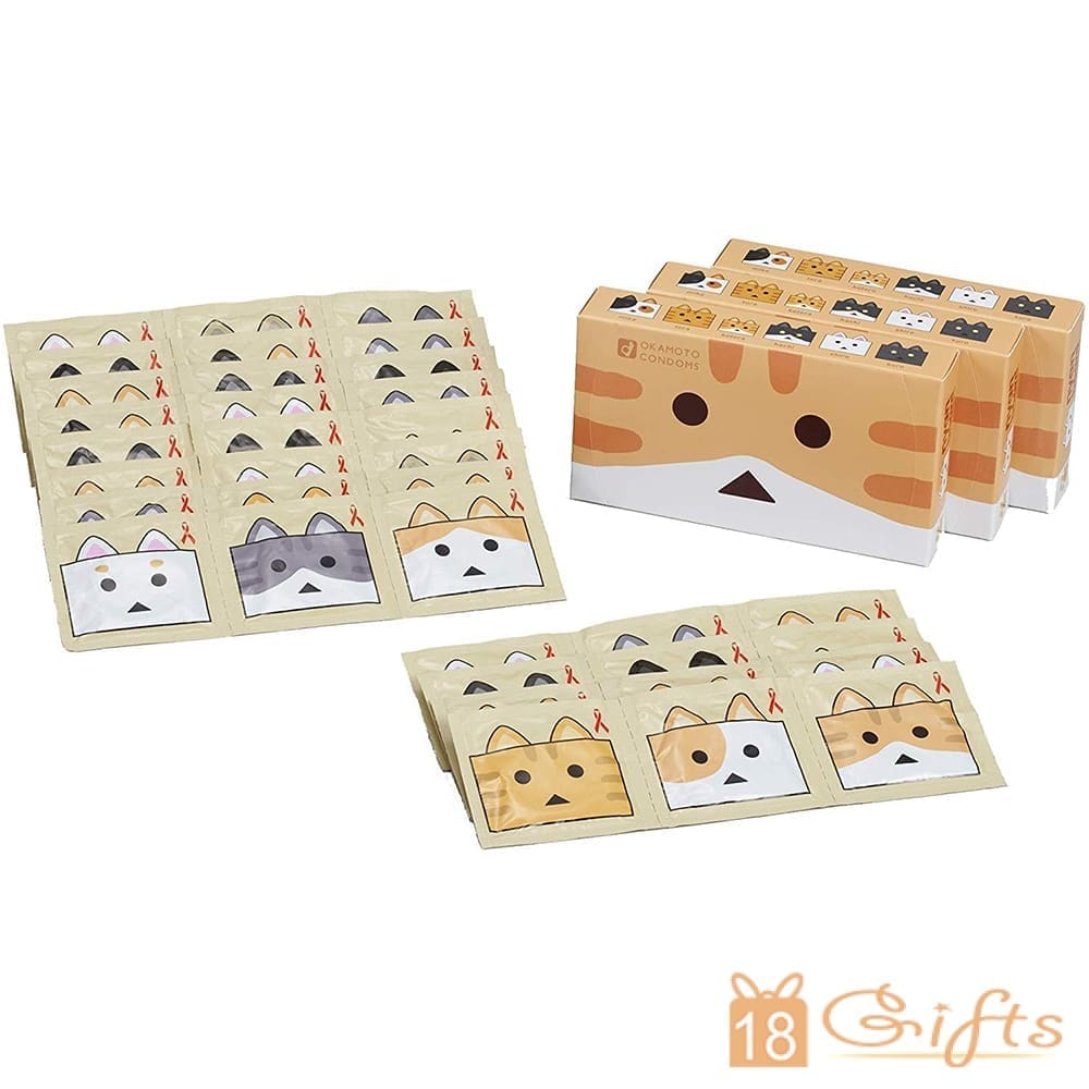 岡本安全套 喵箱人Ver. (12片)