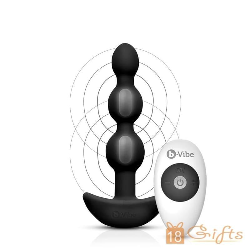b-Vibe Triplet Anal Beads 震動後庭拉珠