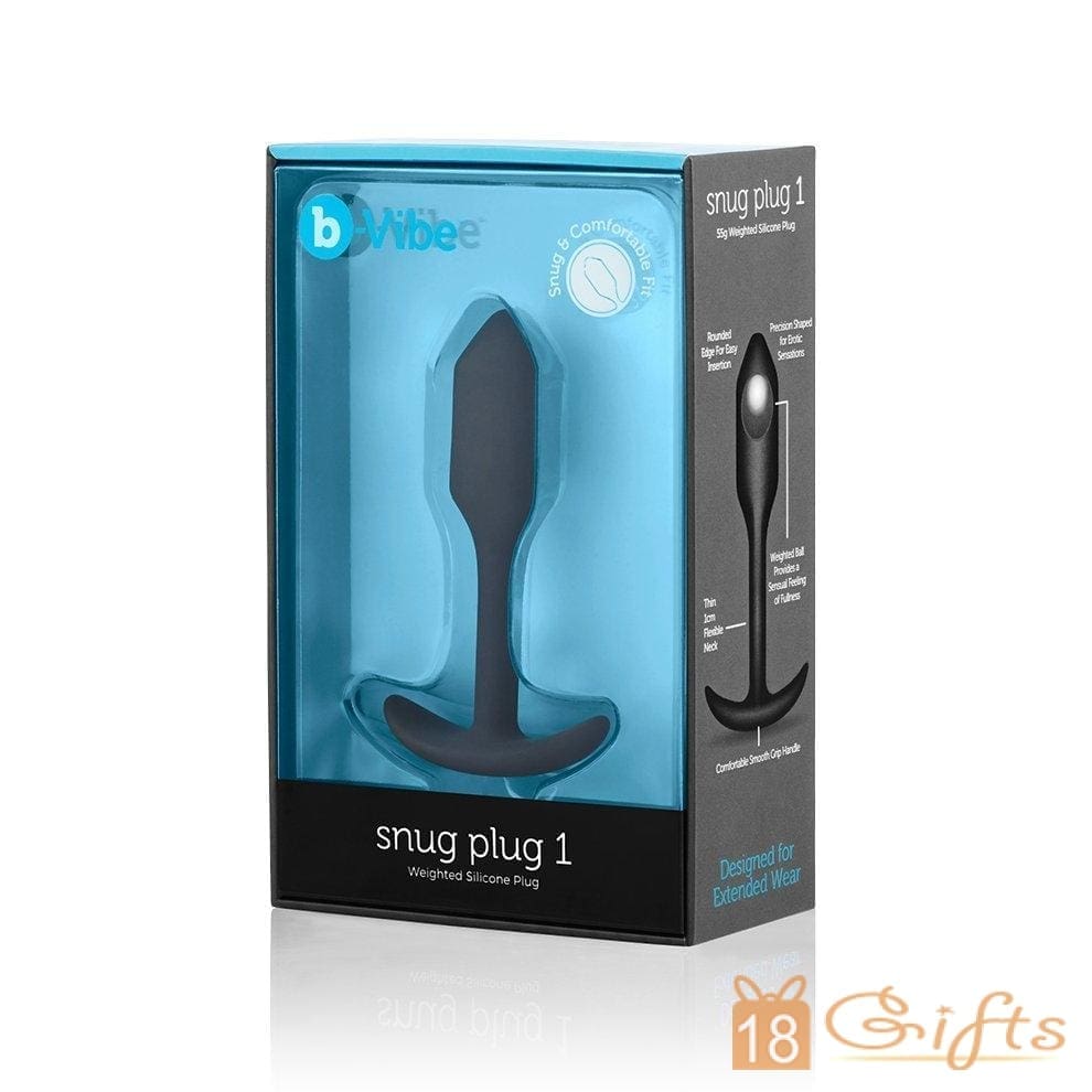 b-Vibe Snug Plug 1 金屬球後庭塞