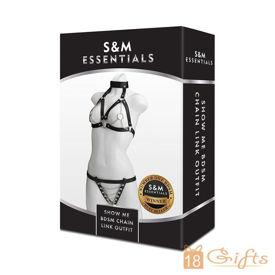 S&M Essentials Show Me BDSM Chain Link Outfit