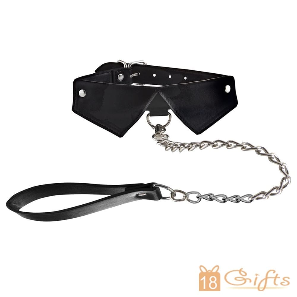 Ouch! 領子造型頸圈連牽引鏈