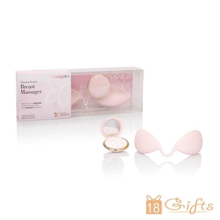 CalExotics 無線鏡盒遙控胸部按摩器