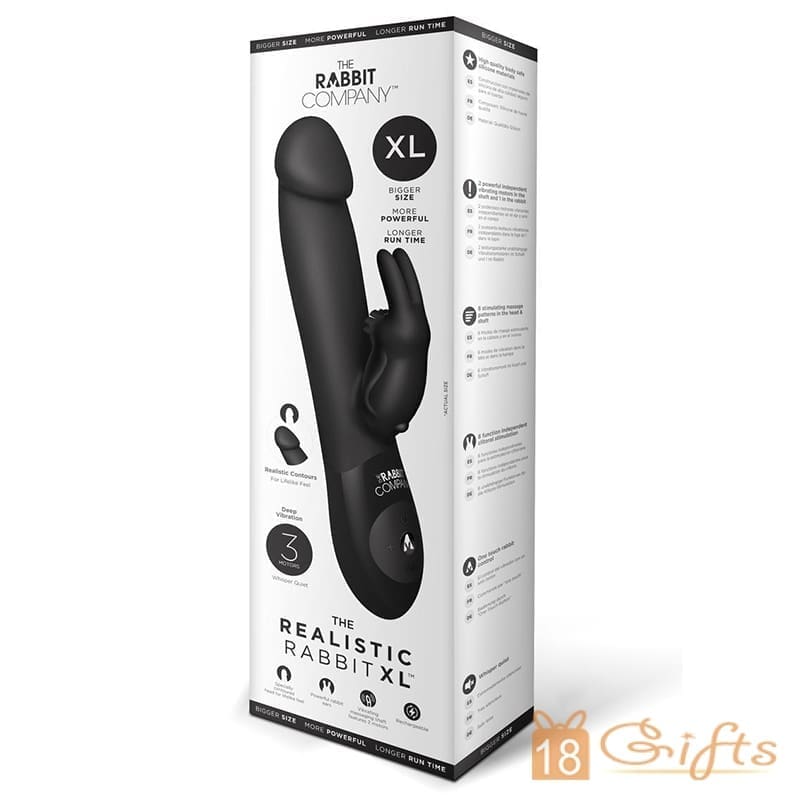 Realistic Rabbit XL 仿真震動棒