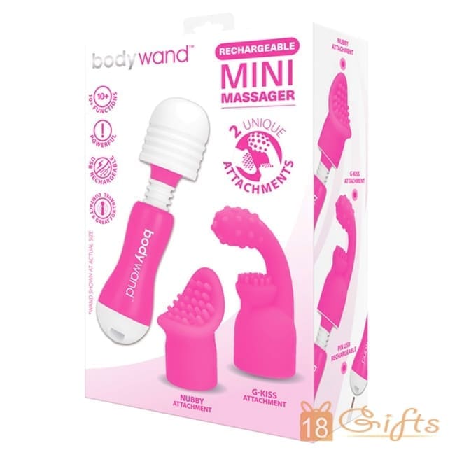 Bodywand Mini 強力小型按摩棒連配件