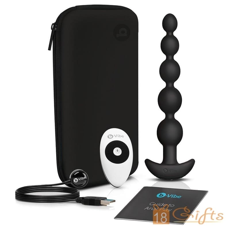 b-Vibe Cinco Anal Beads 震動後庭拉珠