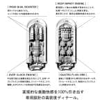 Tenga Flip 0 (Zero) ELECTRONIC VIBRATION BLACK