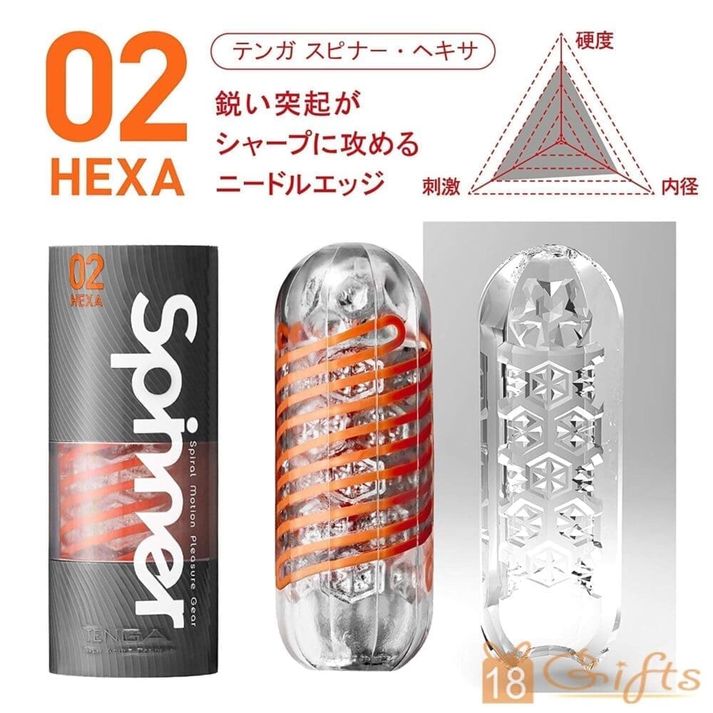 TENGA SPINNER 02 HEXA