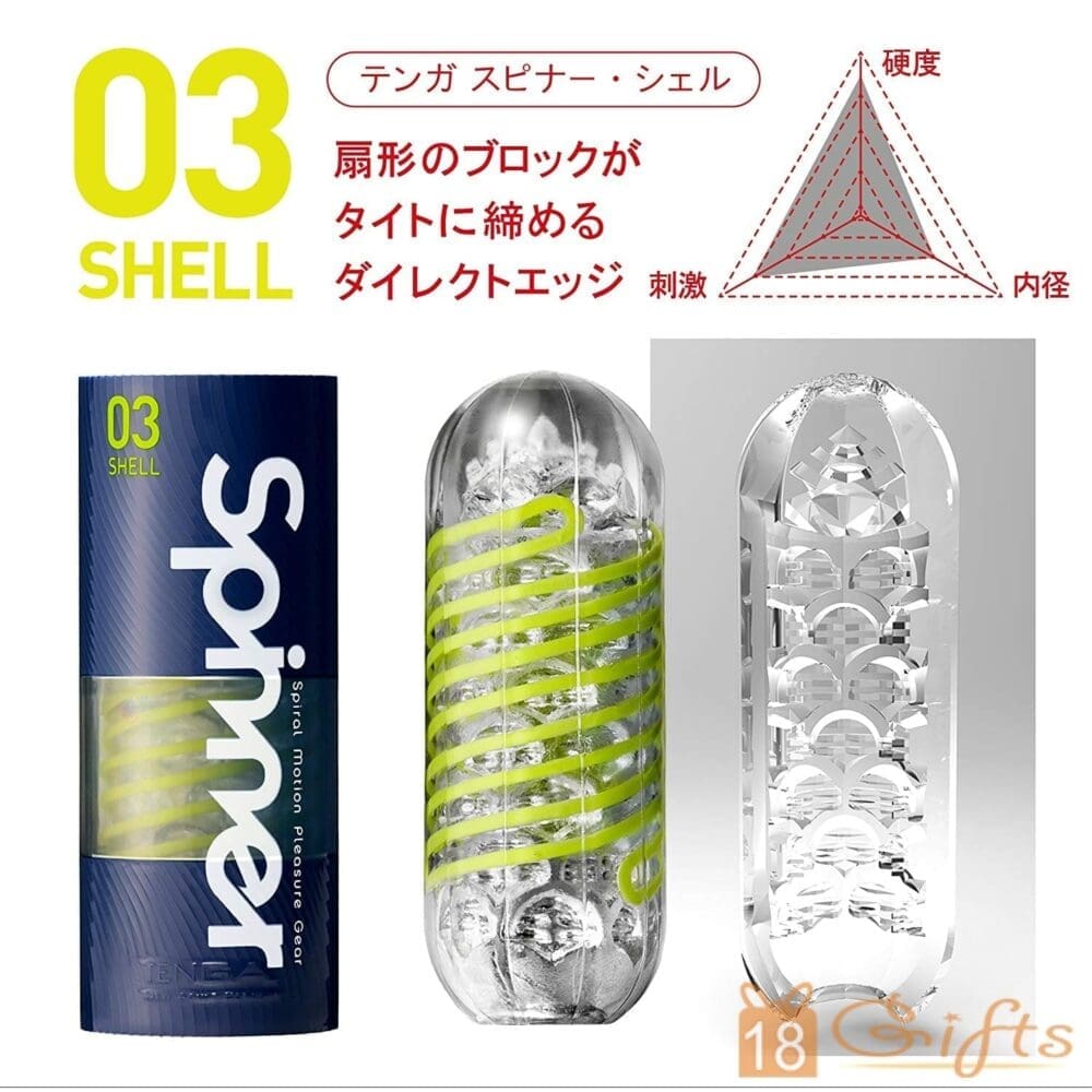 TENGA SPINNER 03 SHELL