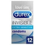 Durex 隱形超薄安全套(12片)