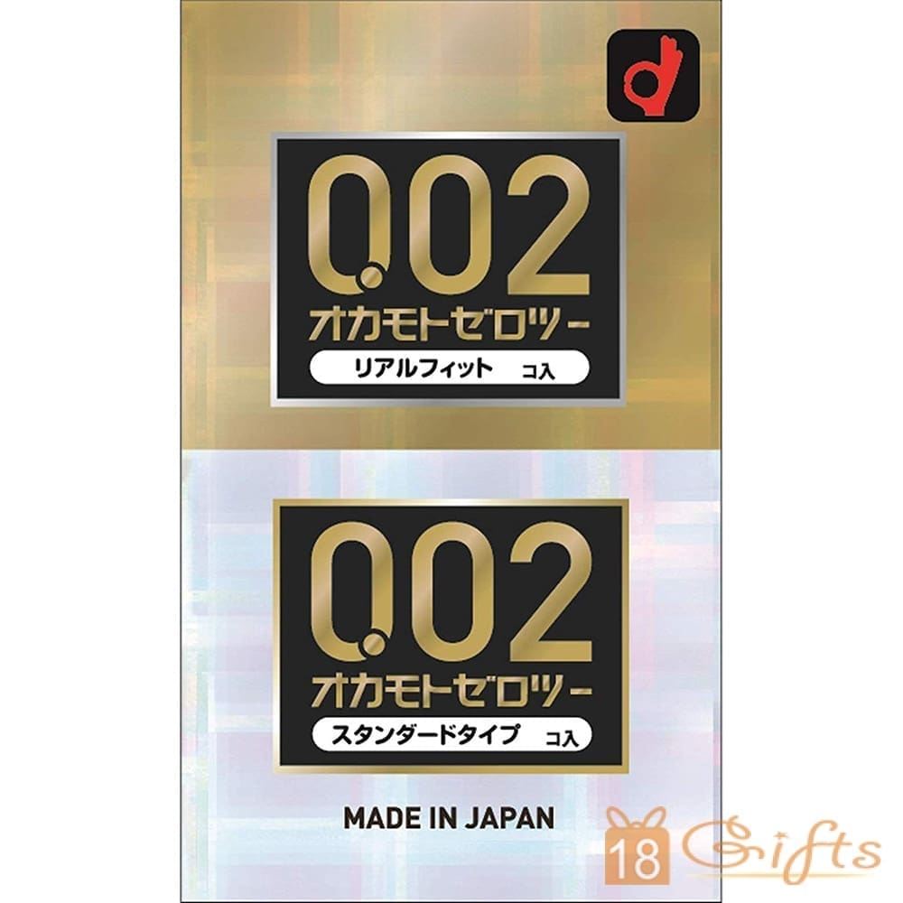 岡本0.02 真‧貼身×超薄套裝 (共12片)