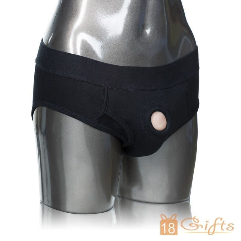 Packer Gear Strap On Black Brief 穿戴內褲