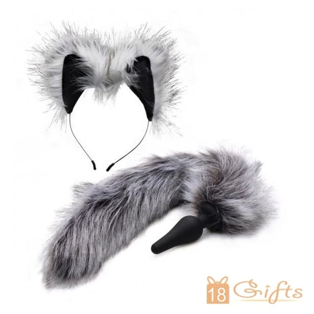 Tailz Fox Tail Anal Plug＆Ears Set 狐狸尾巴後庭塞+耳朵套裝