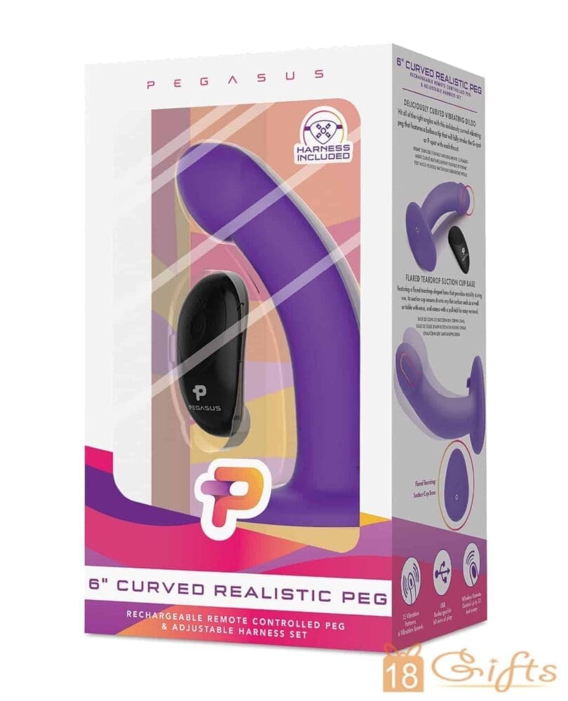 Pegasus 6 穿戴式無線搖控G點波紋按摩器套裝