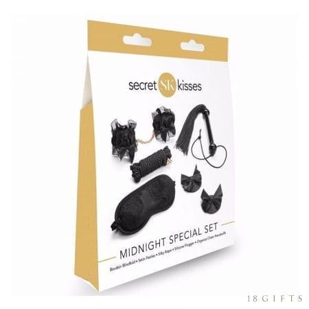 Secret Kisses Midnight BDSM束縛套裝