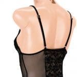 Mon Cheri 黑色透視連體衣套裝