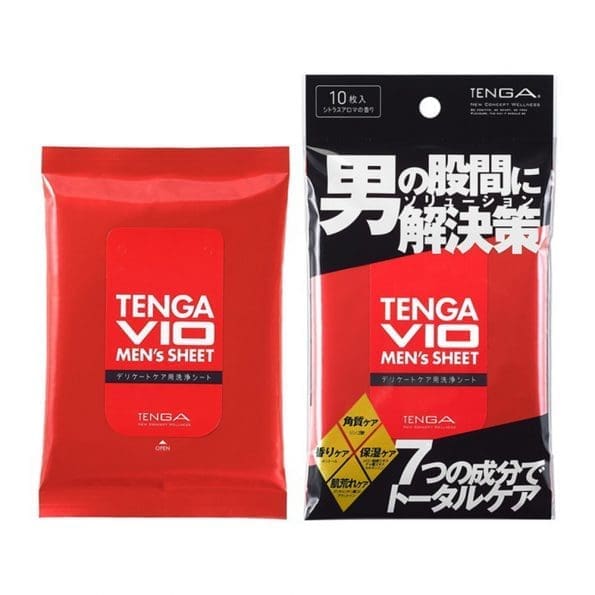 TENGA VIO 男士私處護理濕紙巾 TENGA VIO 男士私處護理濕紙巾
