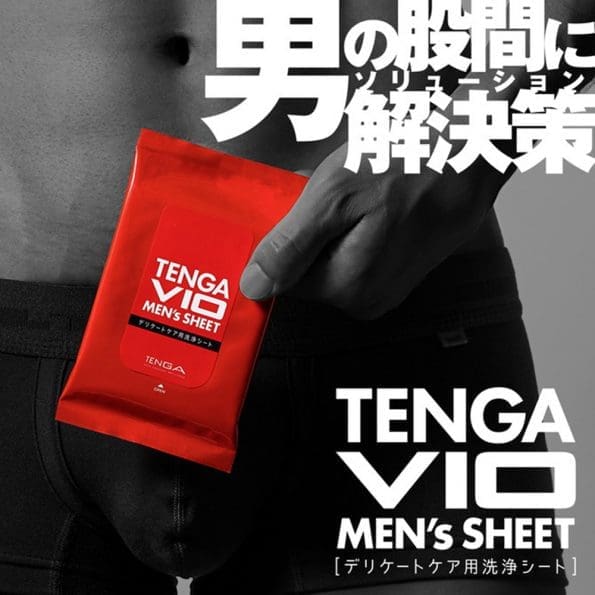 TENGA VIO 男士私處護理濕紙巾