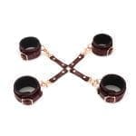 Liebe Seele 酒紅十字銬