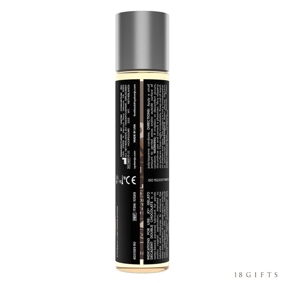 System JO Gelato 特濃巧克力口味潤滑液(30ml)