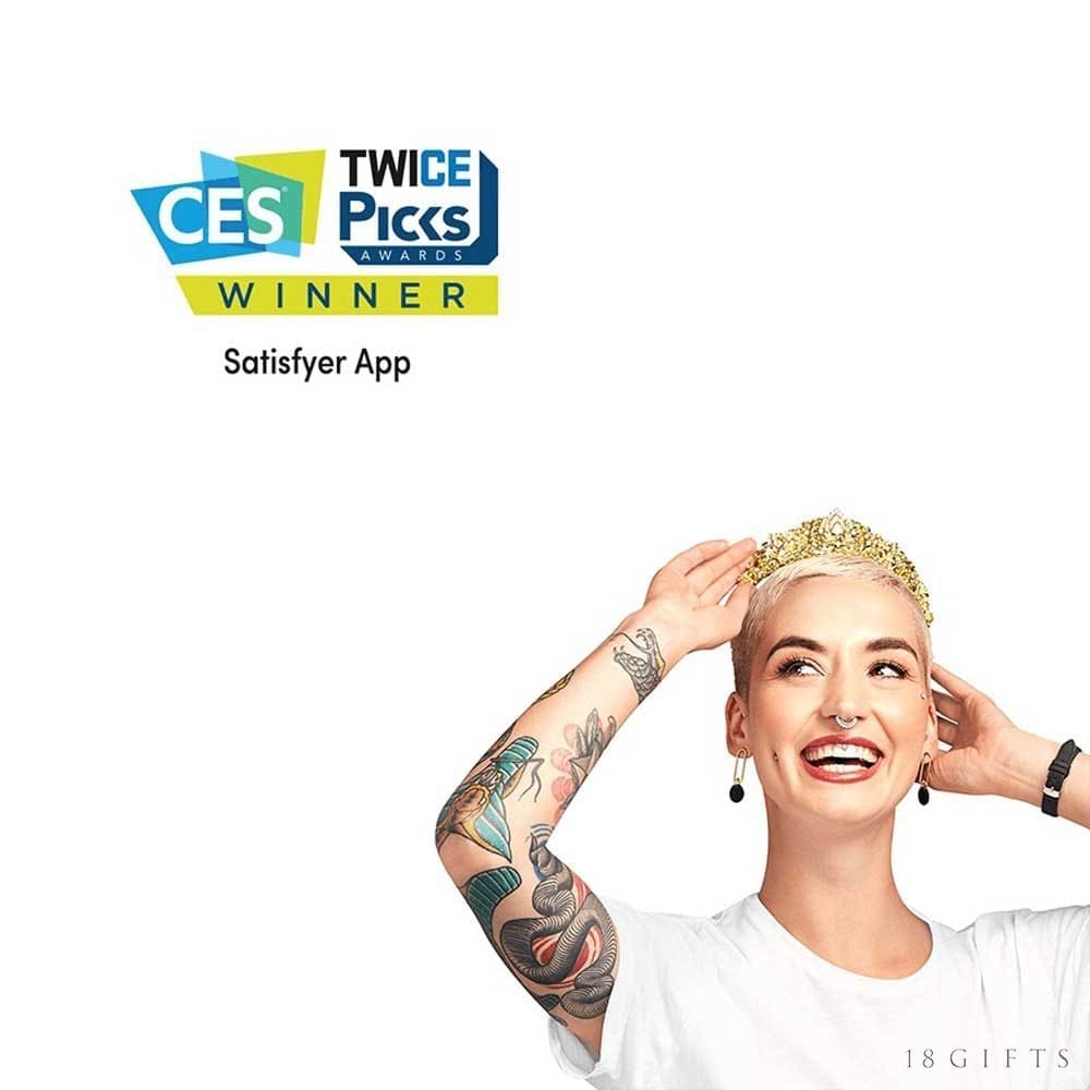 Satisfyer Curvy 1+ 智能陰蒂吸啜器