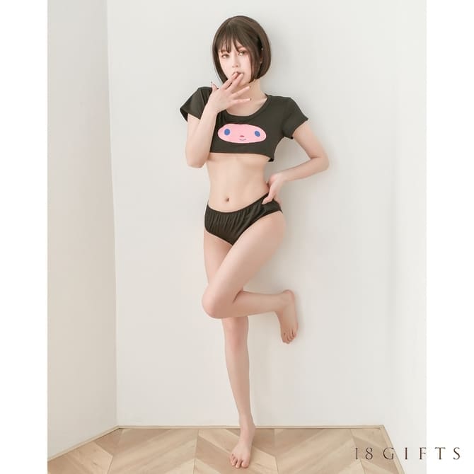 可愛兔子休閒服