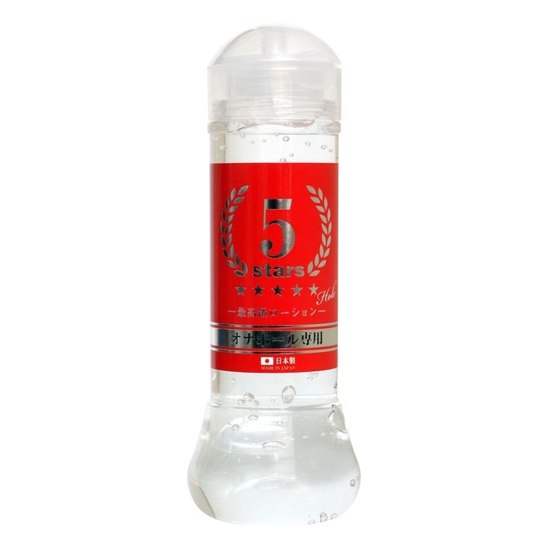 5 stars 最高級潤滑液 -自慰器專用-紅