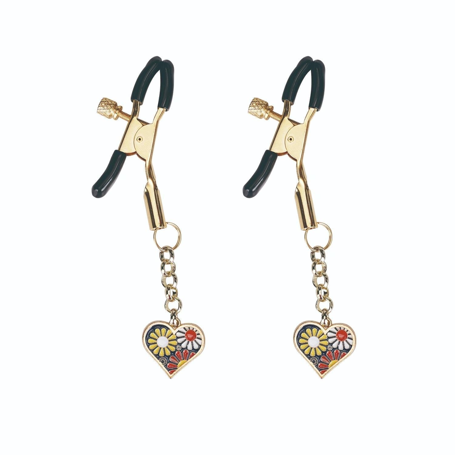 Liebe Seele 合金心形乳頭夾