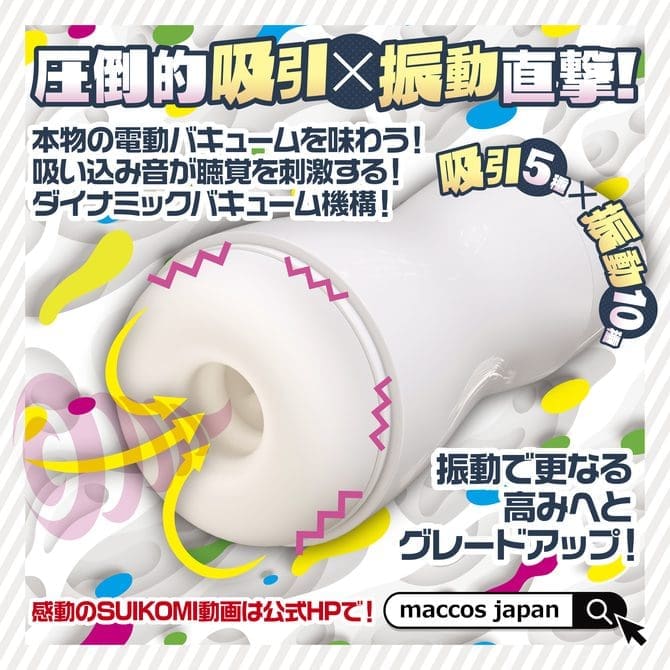 Suikomi Vacuuum 吸引電動杯