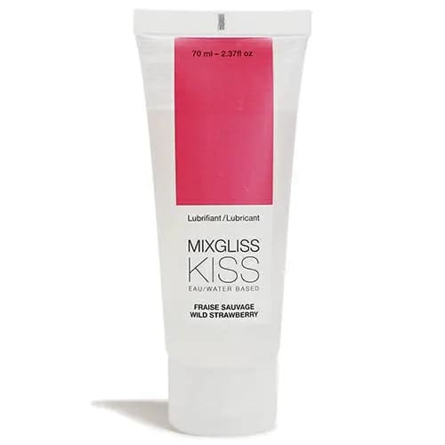 MIXGLISS - KISS 草莓味 水性潤滑液 (70ml)