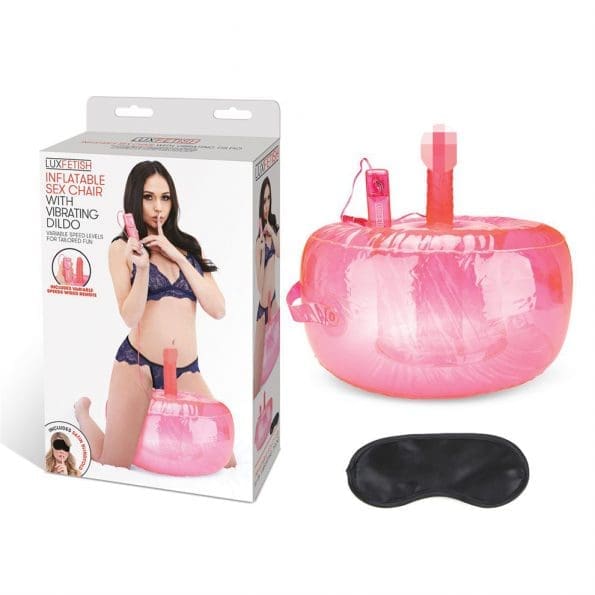 Inflatable Sex Chair With Vibrating Dildo 充氣椅連震動仿真陽具