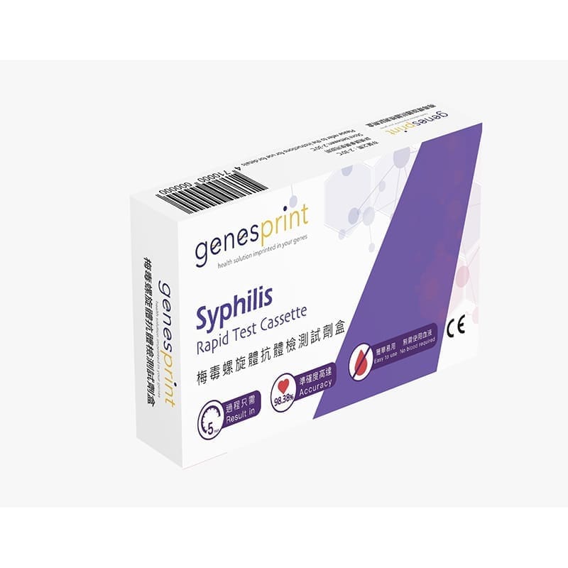 GenesPrint 性病快速檢測試劑盒
