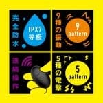 PPP 雌墮後庭振動棒 9 雷霆霹靂