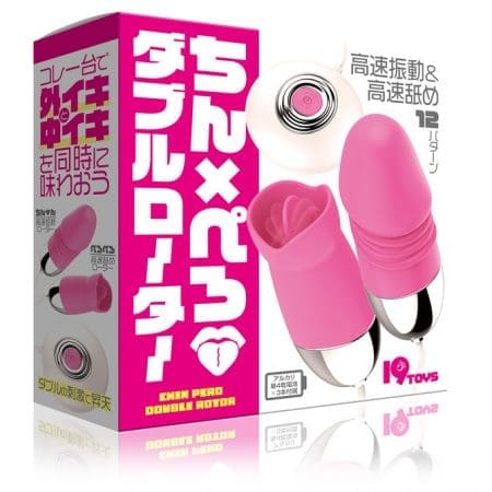 19TOYS - 龜頭×舔陰雙震蛋