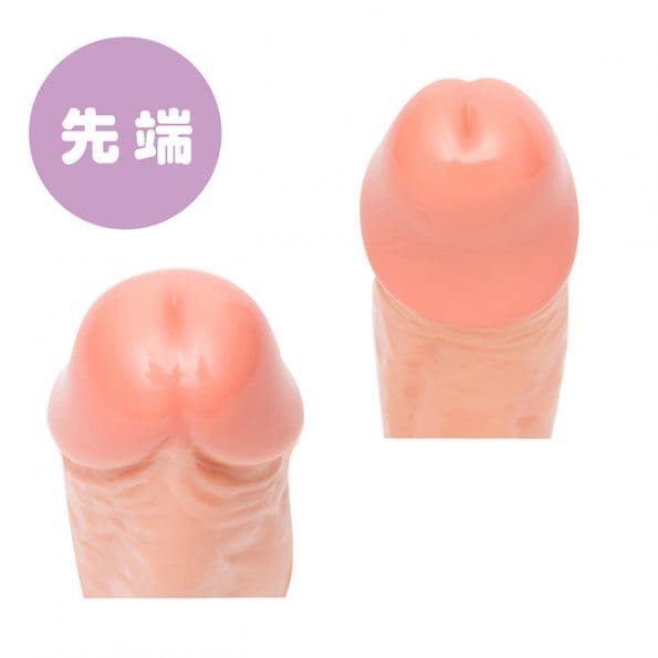 新手用 彈力仿真陽具 9cm
