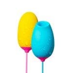 Monster Pub - 小怪獸 Play 吸啜震動掌控雙跳蛋