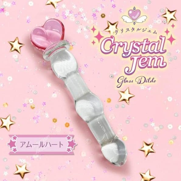 Crystal Jem 粉心玻璃後庭塞